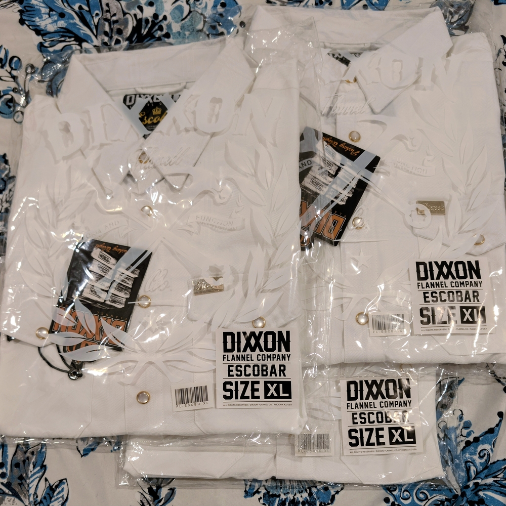 DIXXON Escobar Flannel Men's XL Bnib **Rare Sold Out Everywhere*